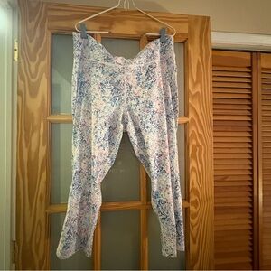 GAP Multicolor Abstract Leggings